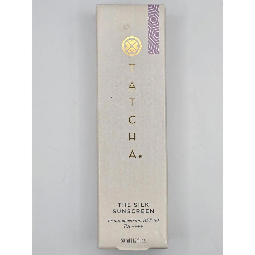 Tatcha ~ The Silk Sunscreen SPF 50 ~ 1.7oz  ~Tall Bottle EXP 07/26 ~ NIB